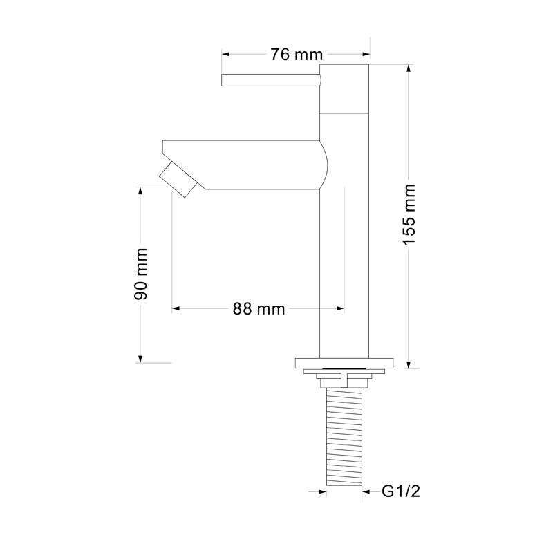Fonteinkraan Goud - WDtegels