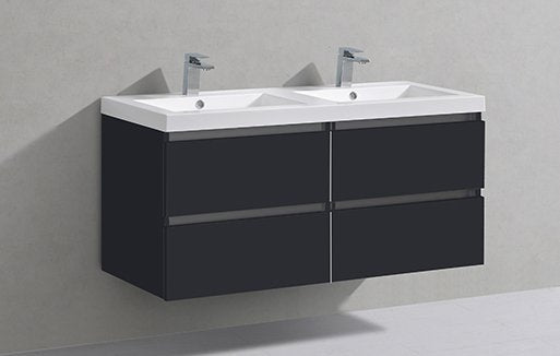 Badmeubel Trendline 120 Antraciet met 4 lades - WDtegels