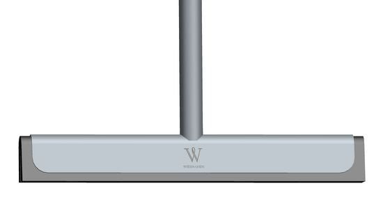 Wiesbaden luxe chroom badkamer-vloerwisser+ophanging - WDtegels