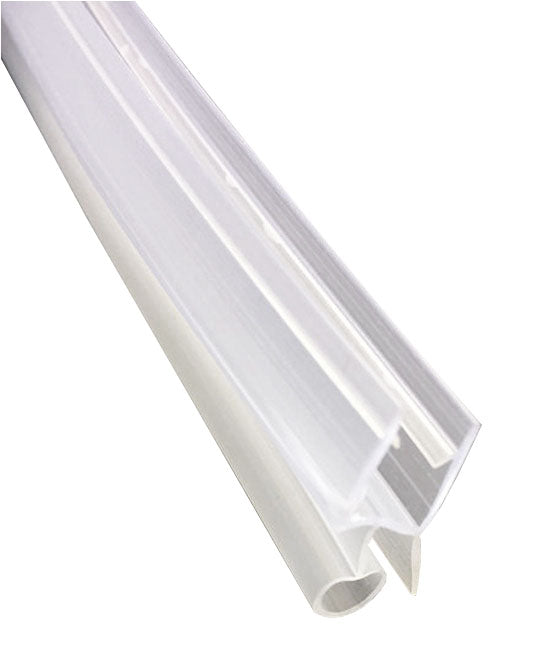 Rubber strip tbv onderzijde 1/4 rond enkele deur - WDtegels