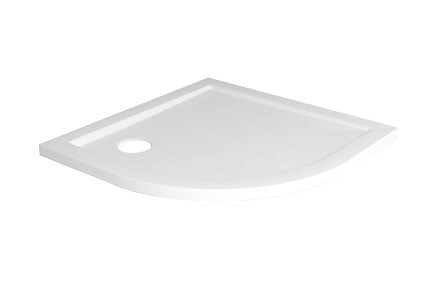 Douchebak kwartrond 90 x 90 x 4 cm acryl glans wit - WDtegels