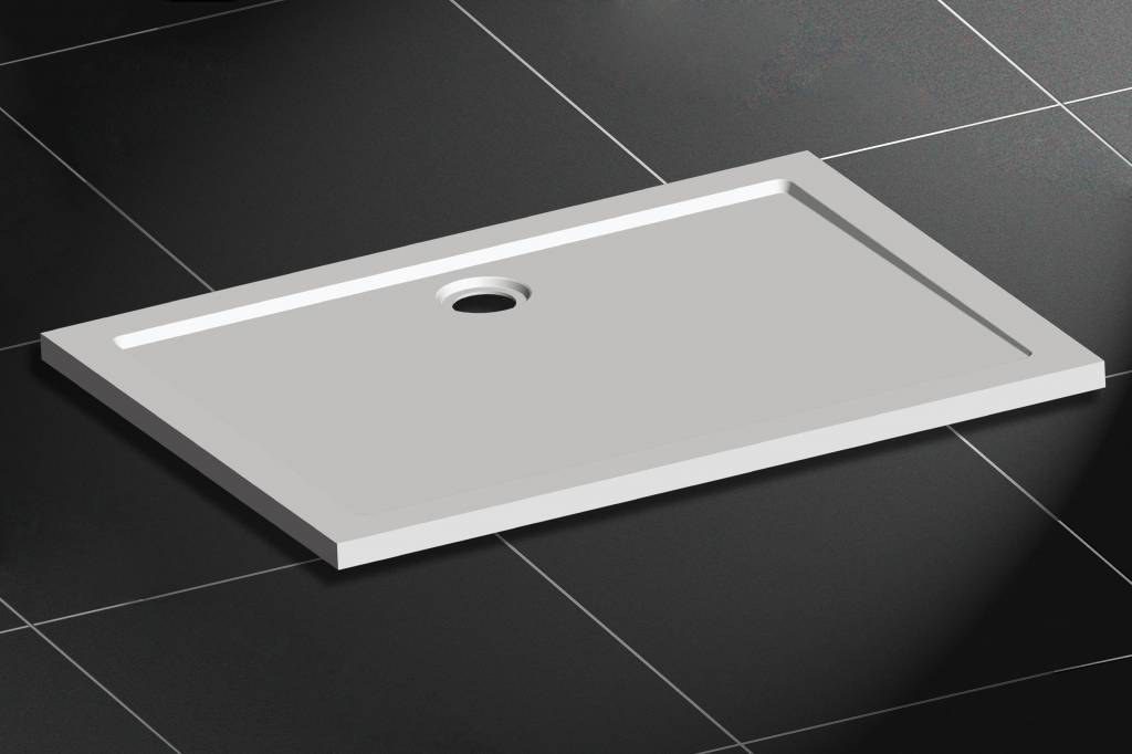 SMC Douchebak (composiet) Rechthoek 90x120