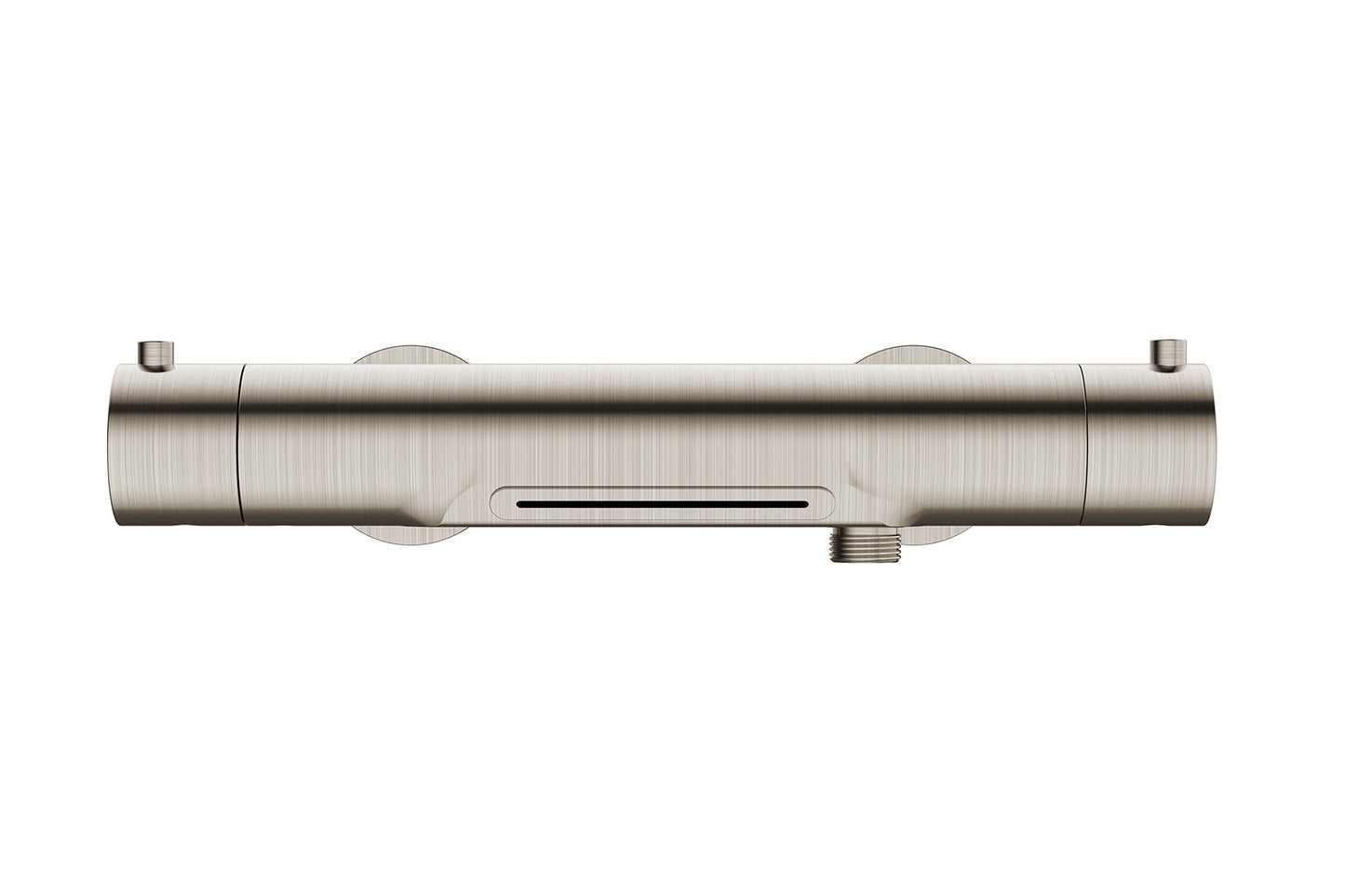 Style thermostatische badmengkraan waterval cooltouch geborsteld staal PVD - WDtegels