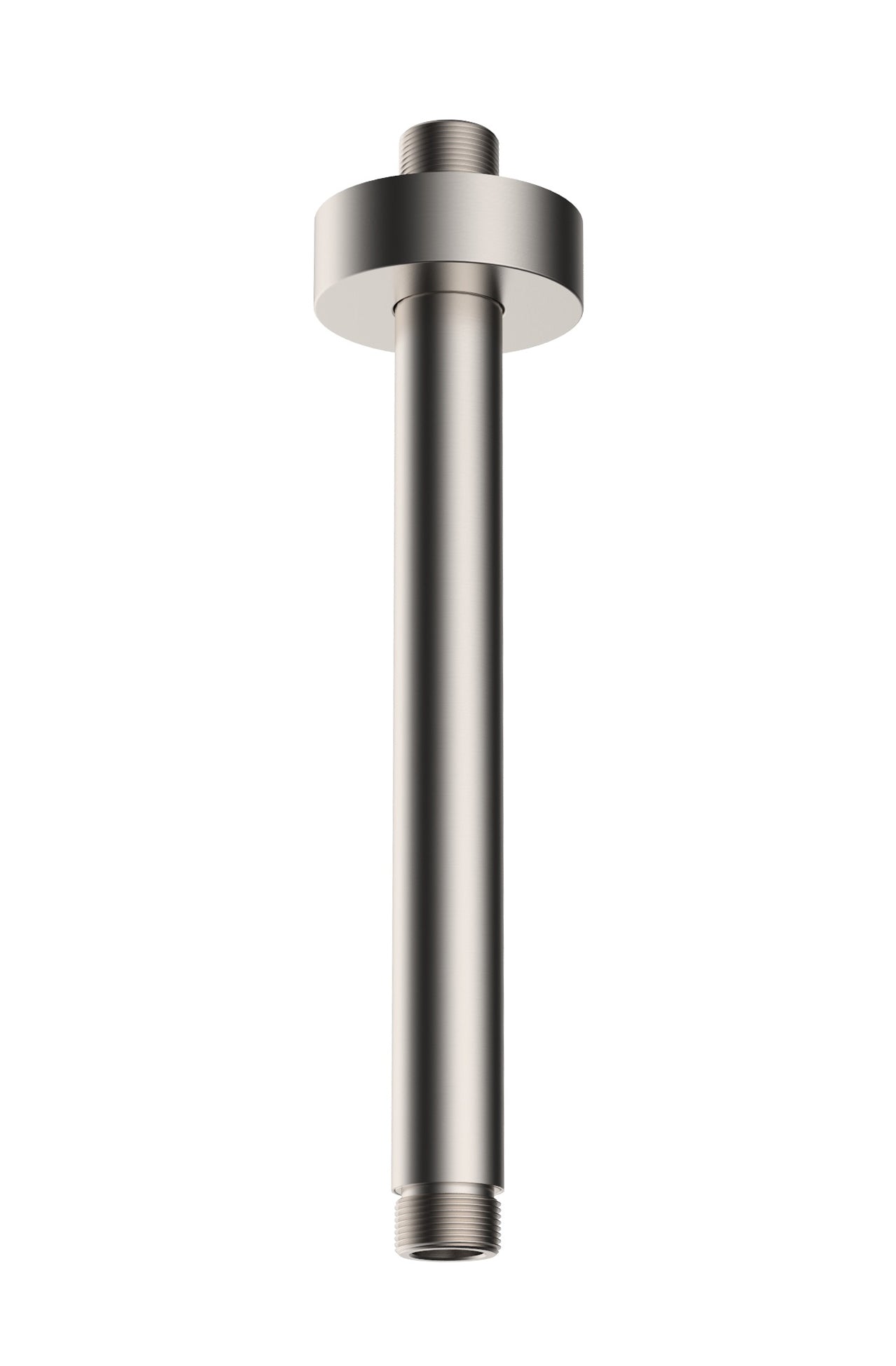 UniMatch douchearm met plafondbevestiging 20 cm geborsteld staal PVD - WDtegels