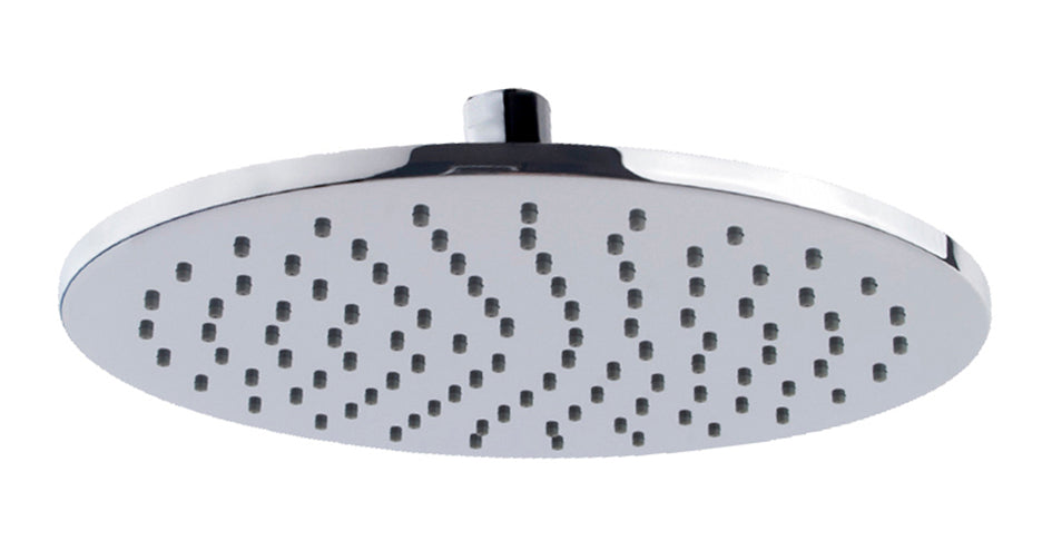 UniMatch hoofddouche rond 25 x 0,8 cm chroom