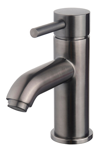 Caral Cadans wastafelkraan laag gunmetal PVD