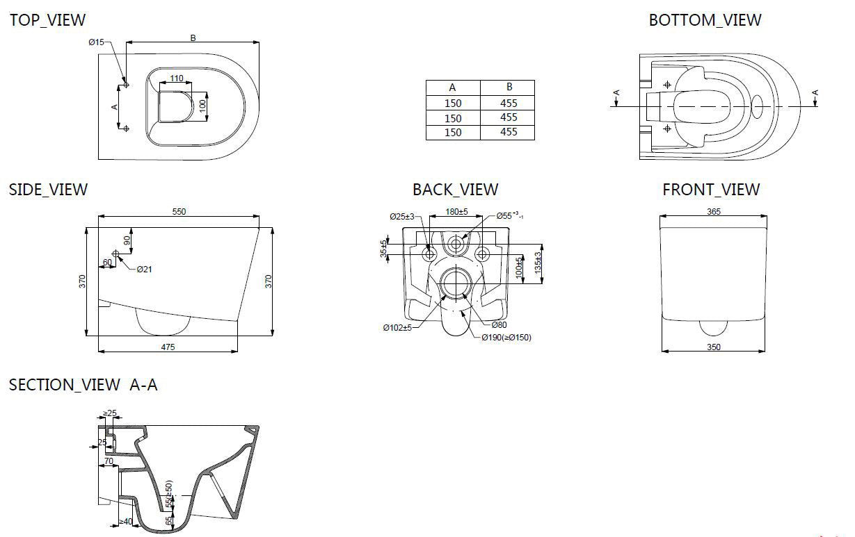 Flow wandcloset rimless | Nano coating | Flow toiletzitting | Softclose en quick release | Glans wit - WDtegels