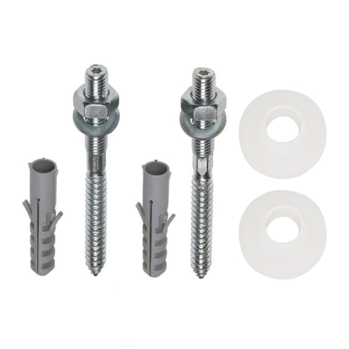 Plugboutset voor wastafel 2 stuks M10 x 110mm