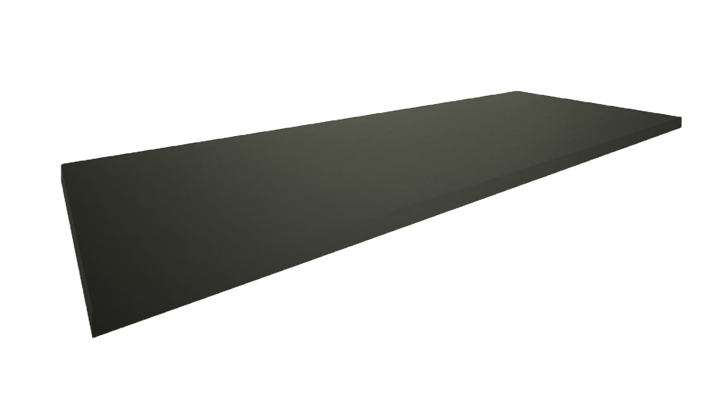 Marmaris Topblad 120x46x2,5 cm mat zwart - WDtegels