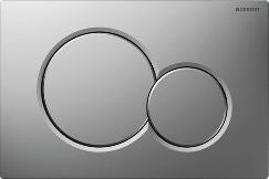 Placa de pulsador Geberit Sigma-01 cromo mate