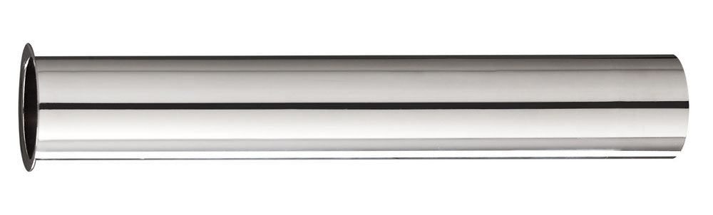 UniMatch sifon verlengbuis 20 cm met kraag chroom - WDtegels