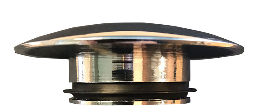 UniMatch afdekkap voor clickwaste 5/4 inch chroom
