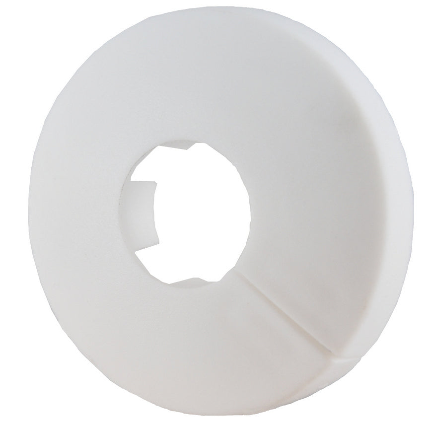Klemrozet rond 16mm wit