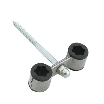 CV T-beugel met inlage verzinkt 22mm