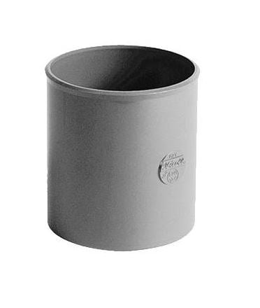 HWA dubbele mof 80mm PVC