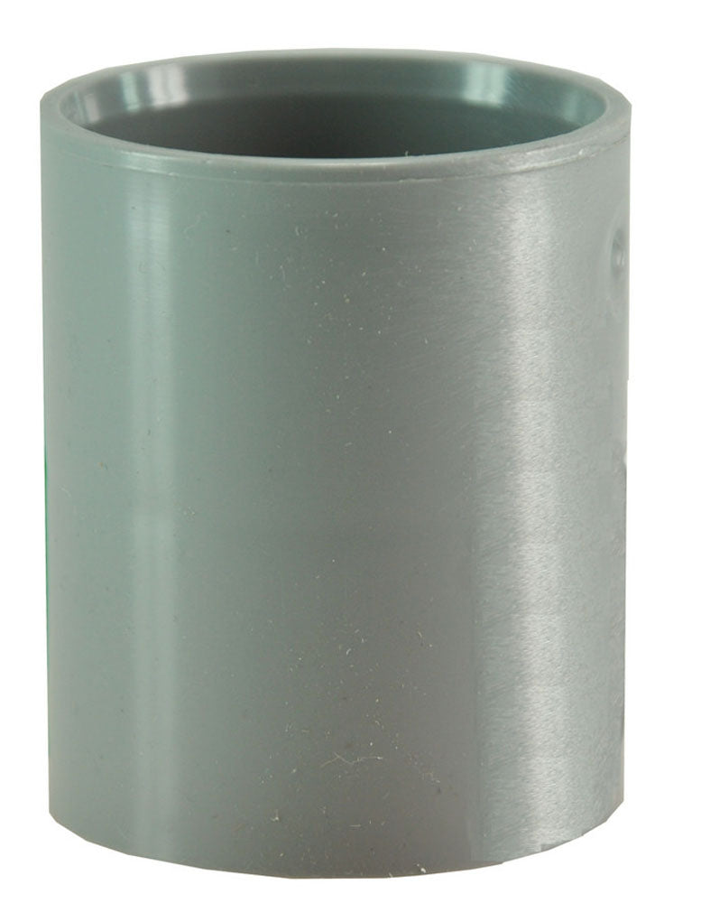 Dubbele mof 110mm PVC
