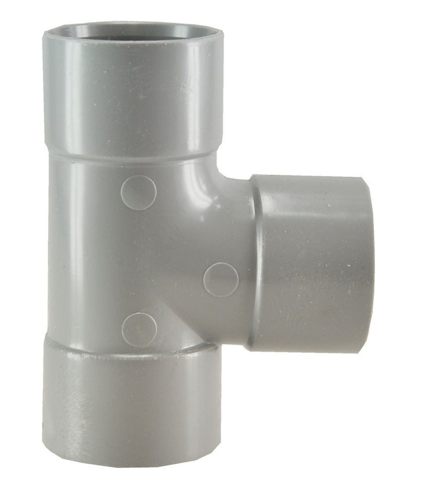 T-stuk 3 x mof 32mm 90 graden PVC
