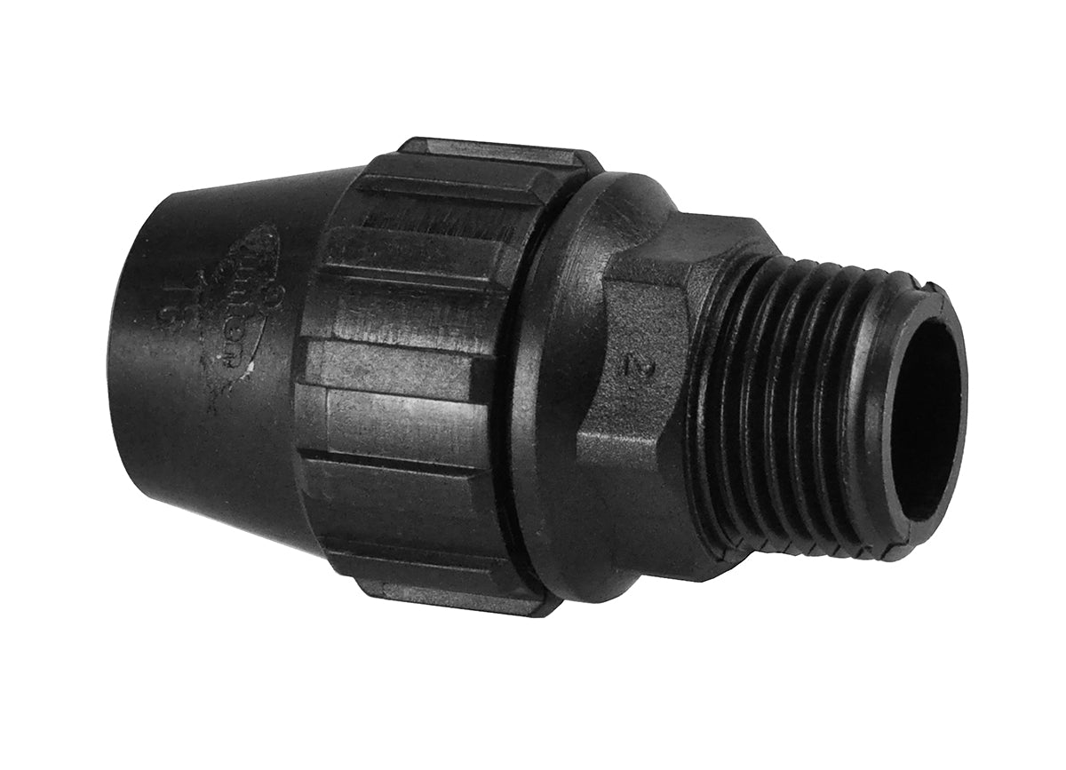 Tyleenkoppeling overgangsstuk 20 x 1/2 inch buitendraad