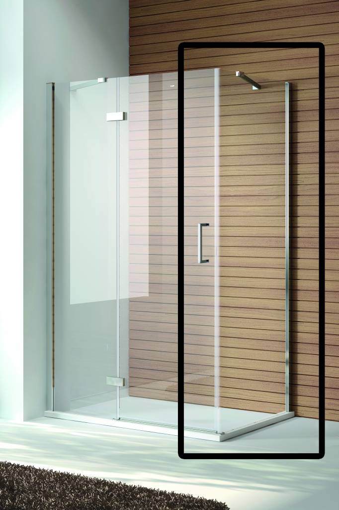 Zijwand tbv douchecabine Quadra 90