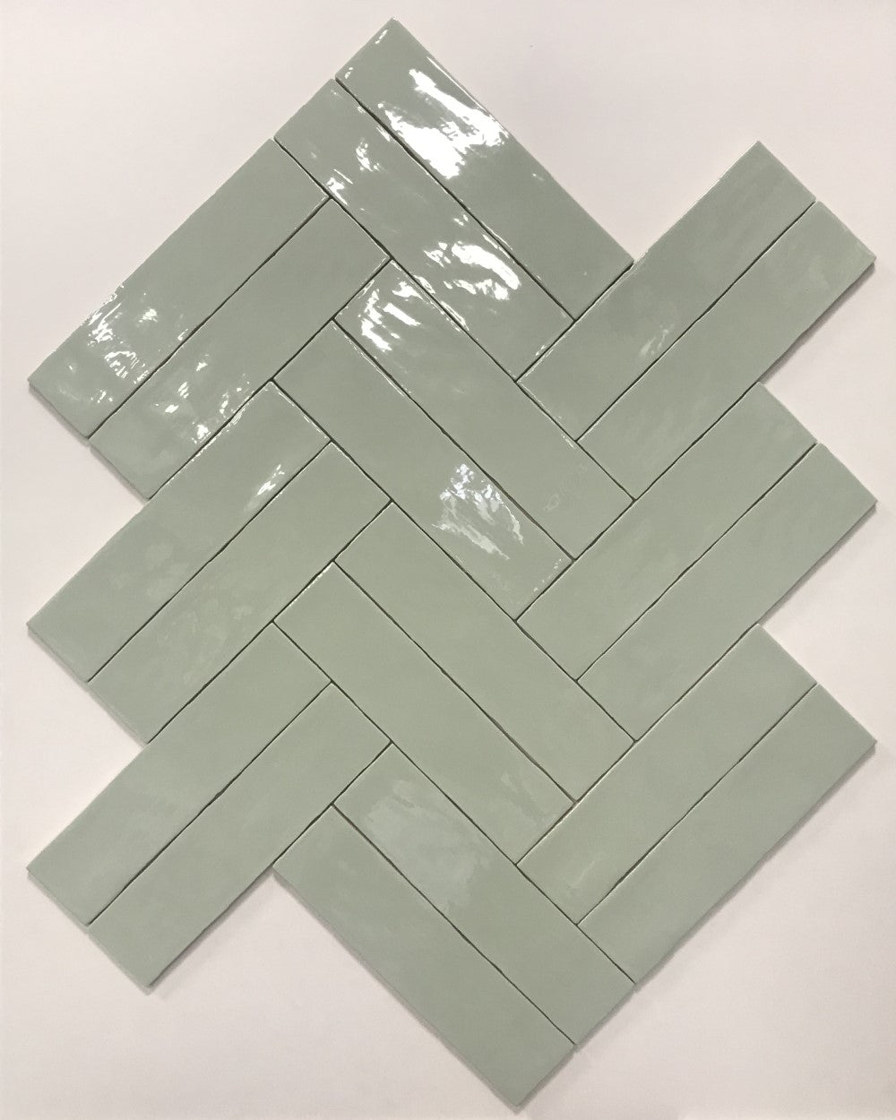Wandtegel Linea Menta Verde glans 7,5x30 - foto 3