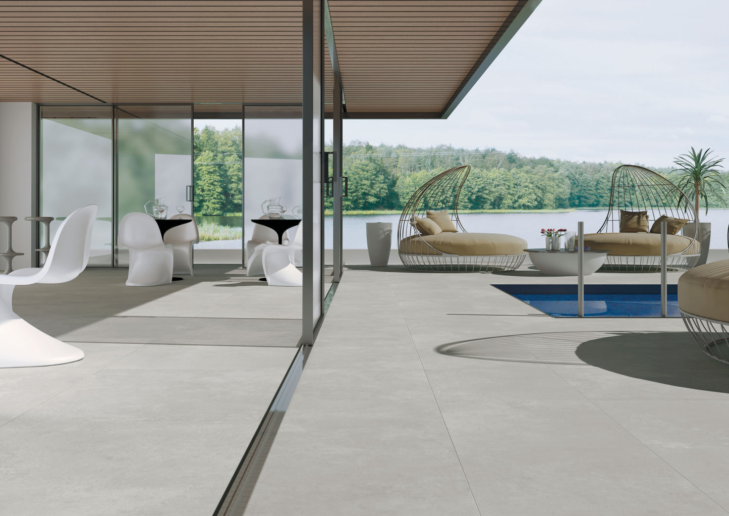 Terrastegel Nexus Pearl 60x120 rett 20mm