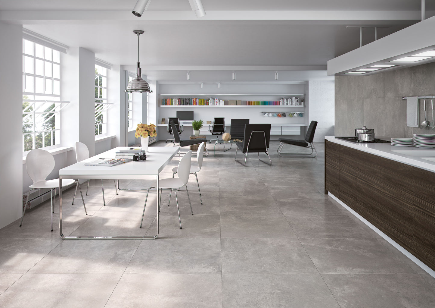 Vloertegel Nexus Pearl 90x90 rett - WDtegels