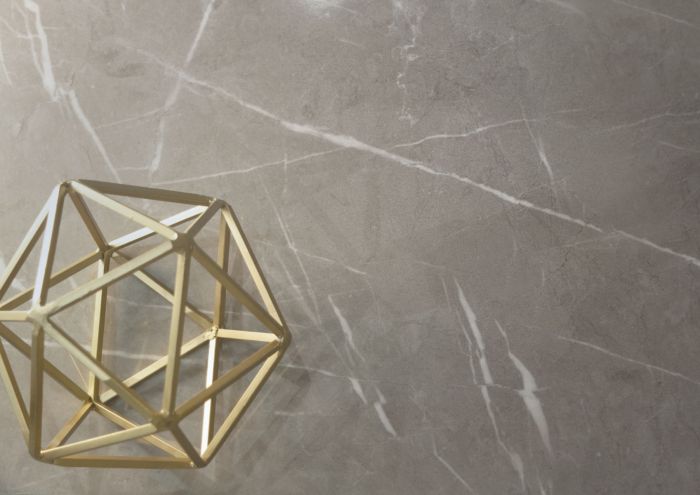 Pietra Greige glans 75x75 rett vloertegel / wandtegel - WDtegels