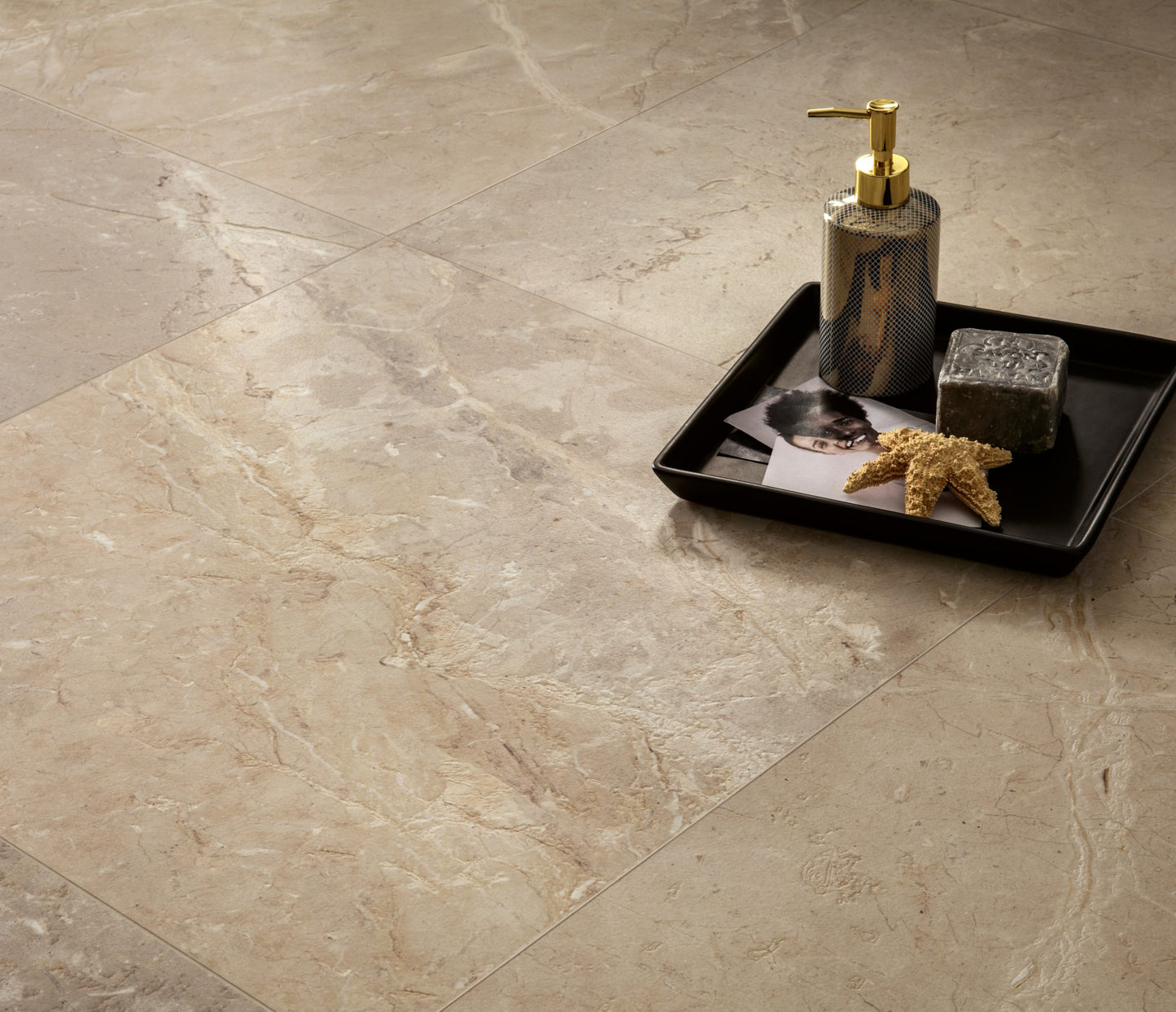 Golden Age Beige 60x60 rett vloertegel / wandtegel - WDtegels