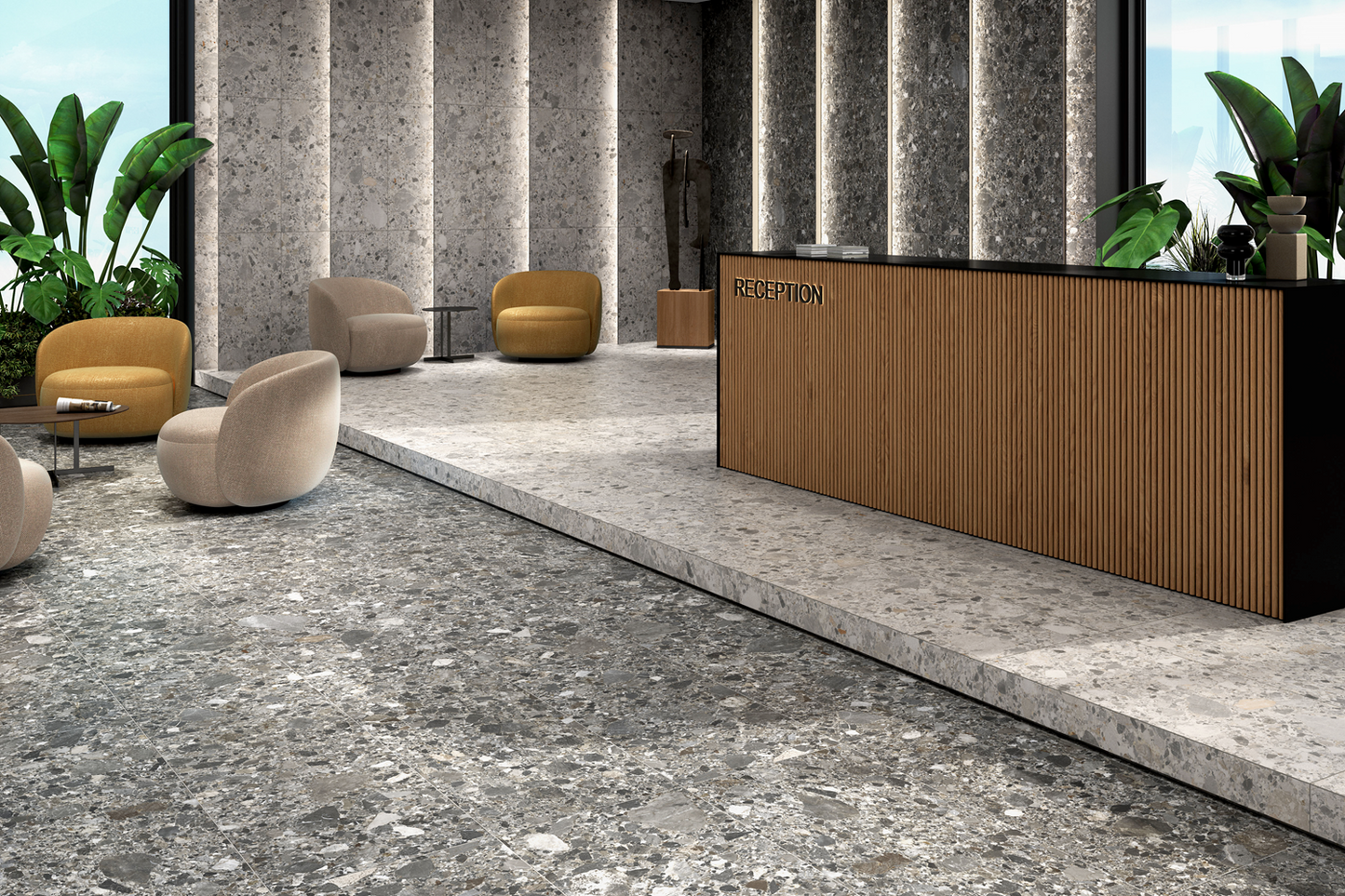 Vloertegel Inlay Pearl mat 60x120 rett - WDtegels