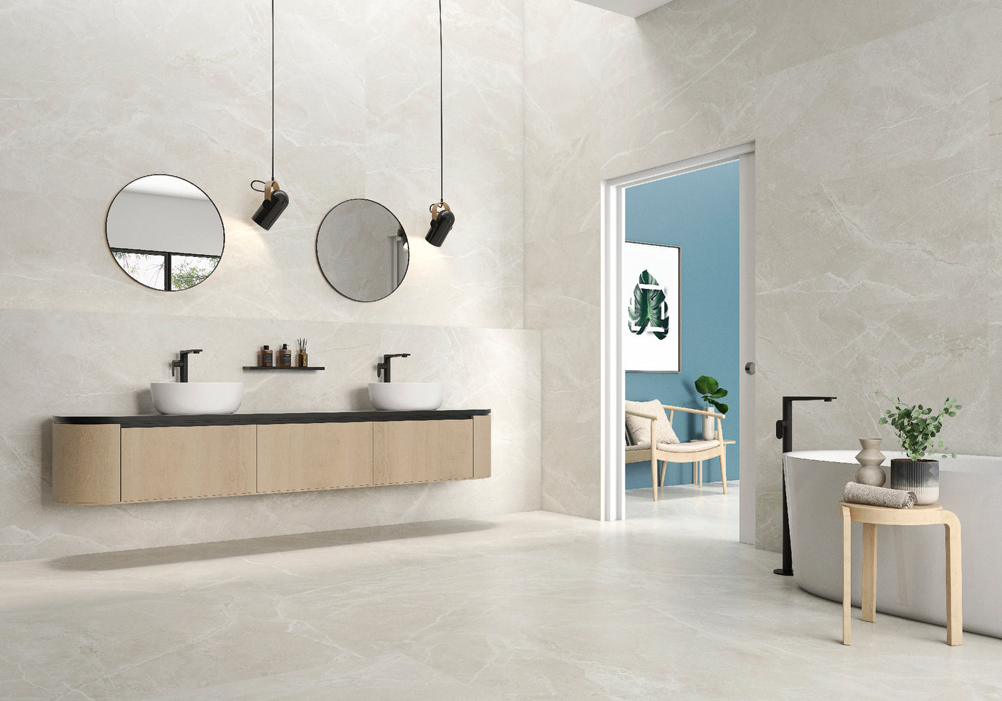 Fior di Bosco Sand silk 60x120 rett - WDtegels