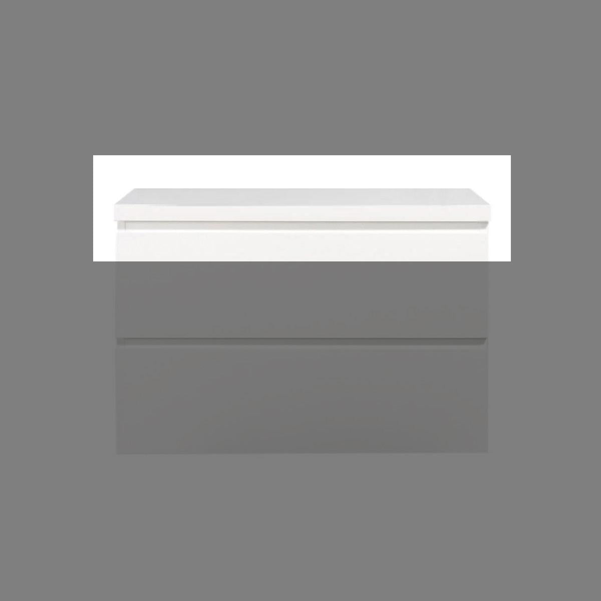 Topblad Tieme hoogglans wit 80cm - WDtegels