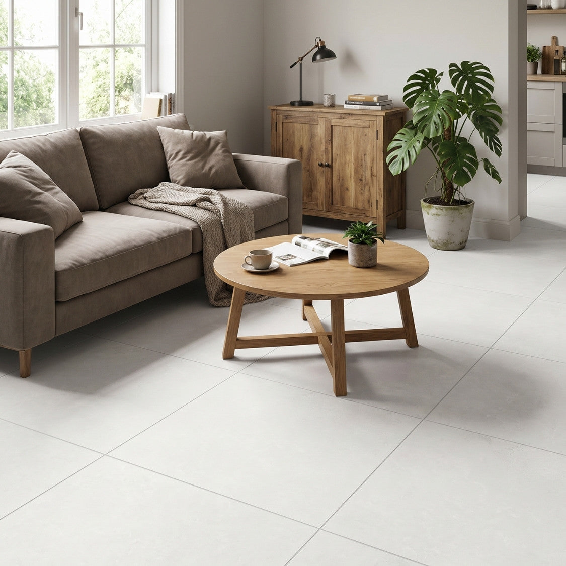 Midtown White 60x60 rett