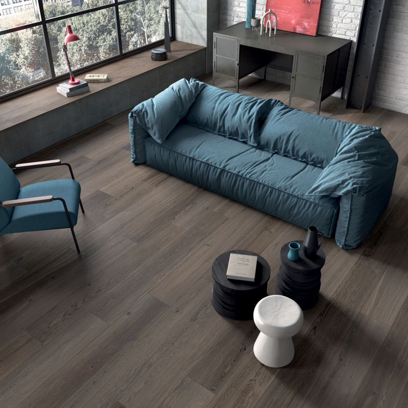 Vloer- en wandtegel Poetry Mud 60x60 rett - foto 5
