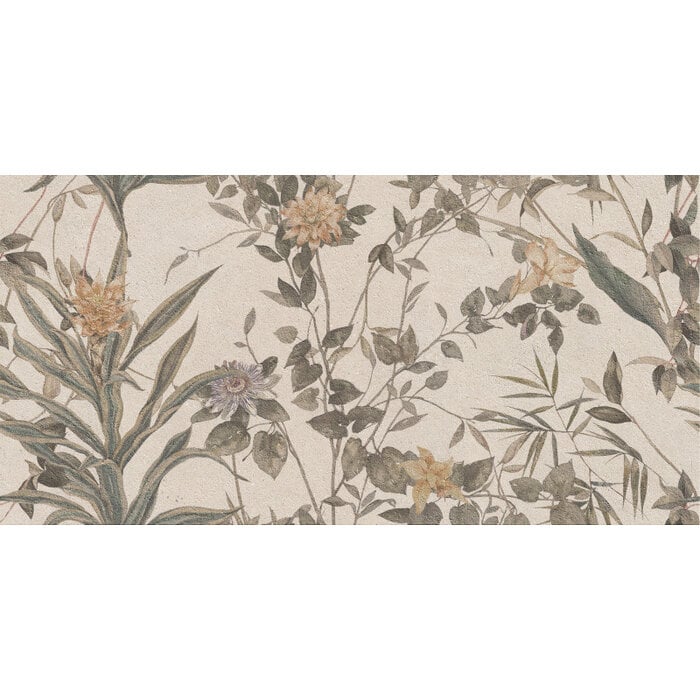 Wandtegel Borneo Sand Peek decor 60x120 rett - WDtegels