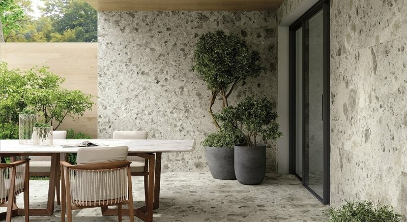 Nativa Grey 80x80 rett vloertegels / wandtegels - WDtegels