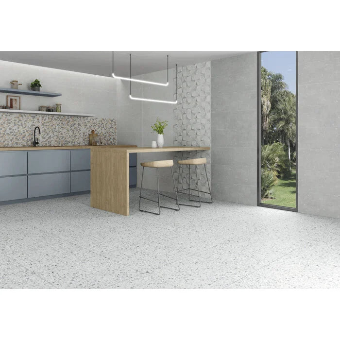 Indeed Confetti White wandtegel 33,3x90 rett - WDtegels