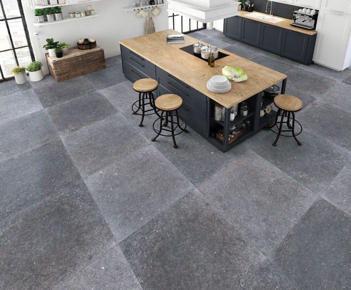 Blue Stone Grey 90x90 rett - WDtegels