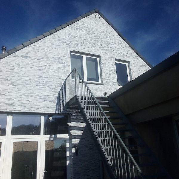Wandtegel Steenstrip San Antonio 10x35 - Kwartsietsteen - WDtegels