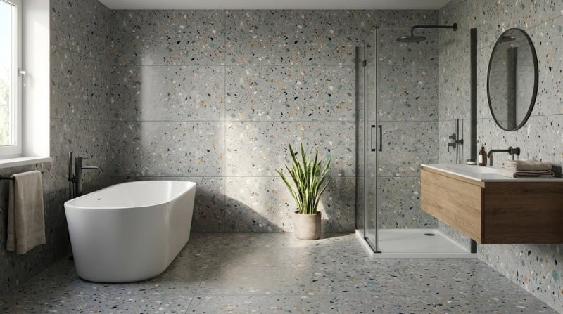 Vloertegel Gobi Grigio 60x120 rett - WDtegels