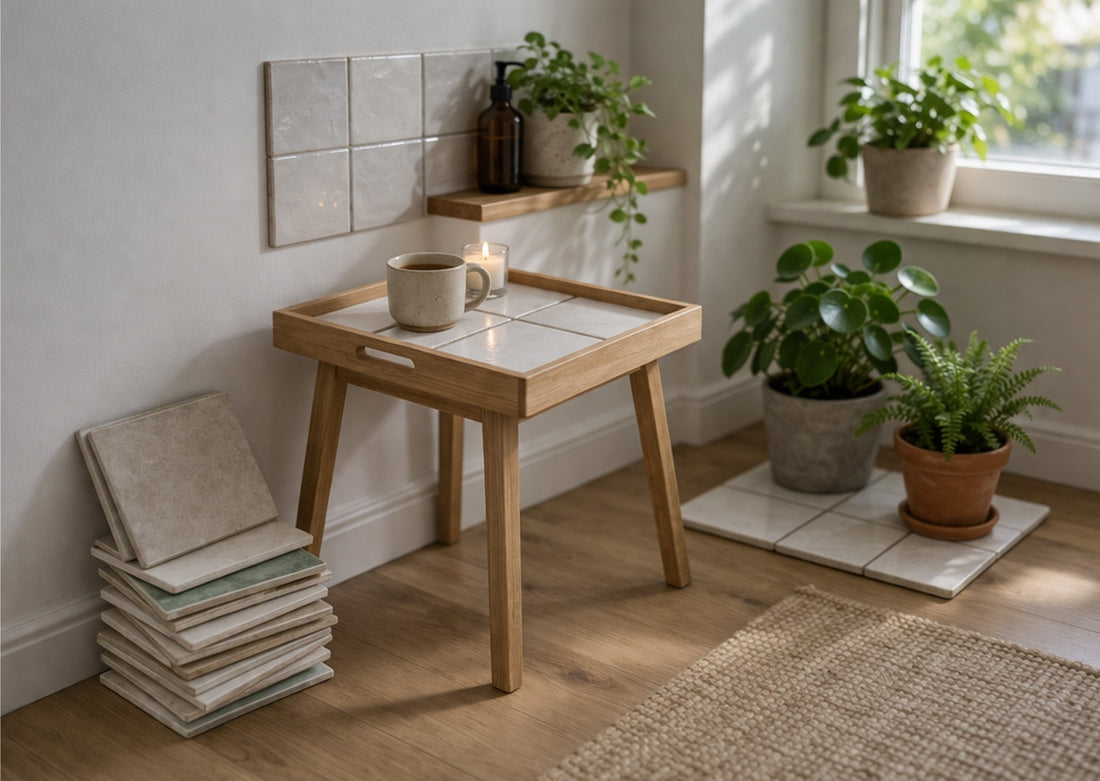 Wat kun je doen met overgebleven tegels? Slimme ideeën voor thuis