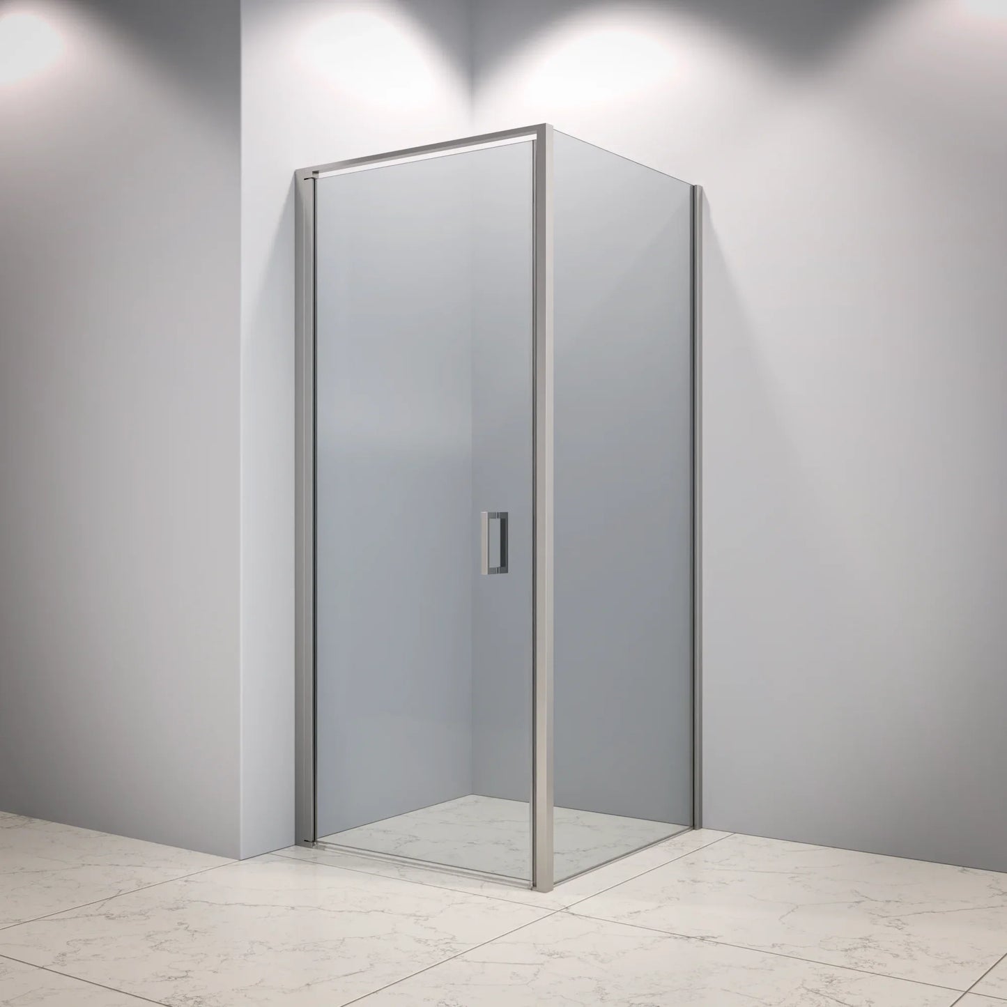 Douchecabine Vela - 90x200cm - Chroom - WDtegels
