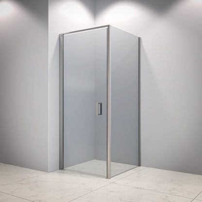 Douchecabine Vela - 90x200cm - Chroom - WDtegels
