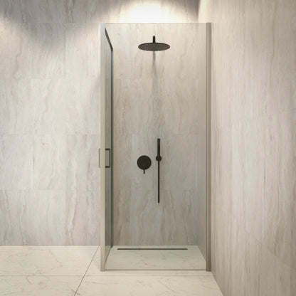 Douchecabine Vela - 90x200cm - Chroom - WDtegels