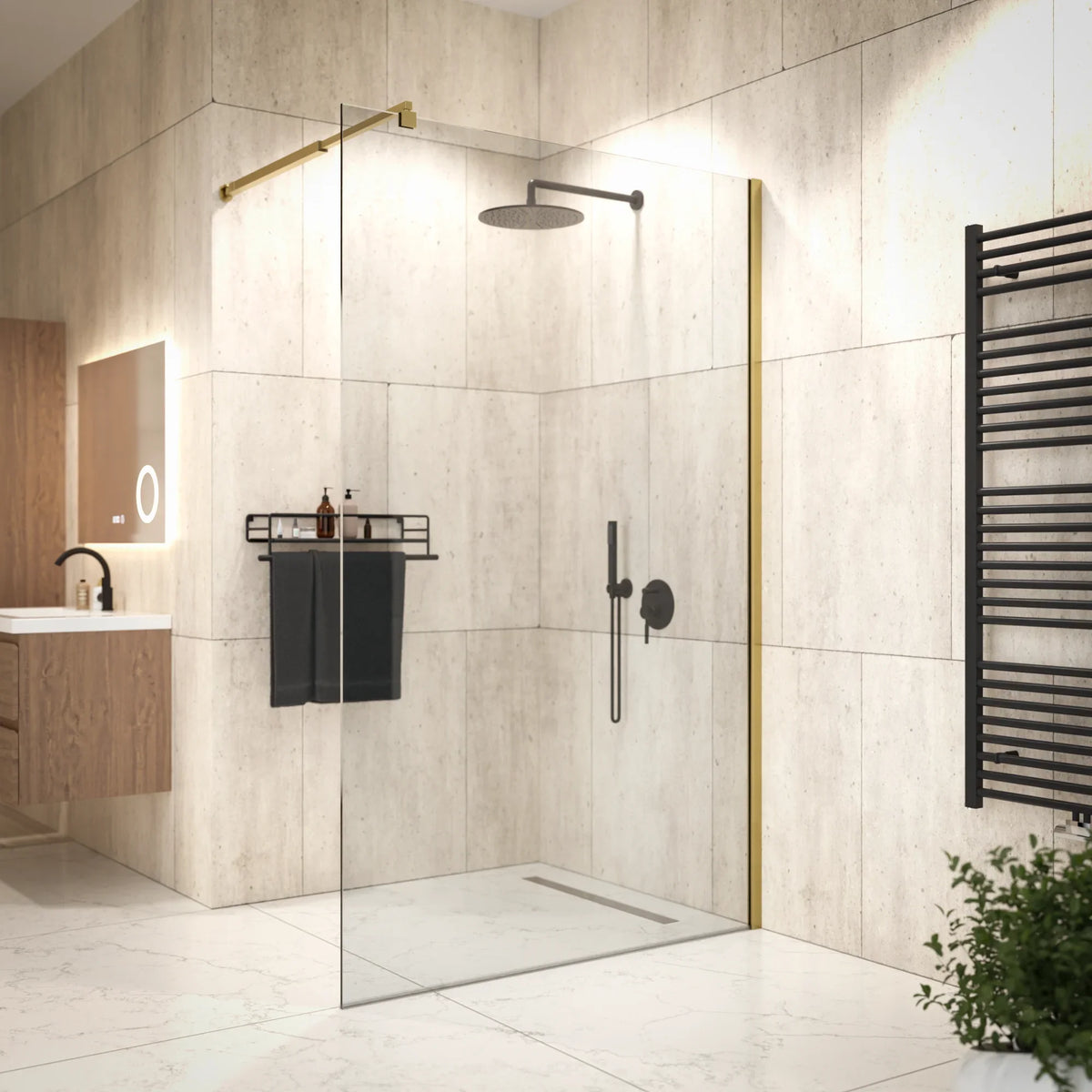 Shower screen Elva - 120x200cm