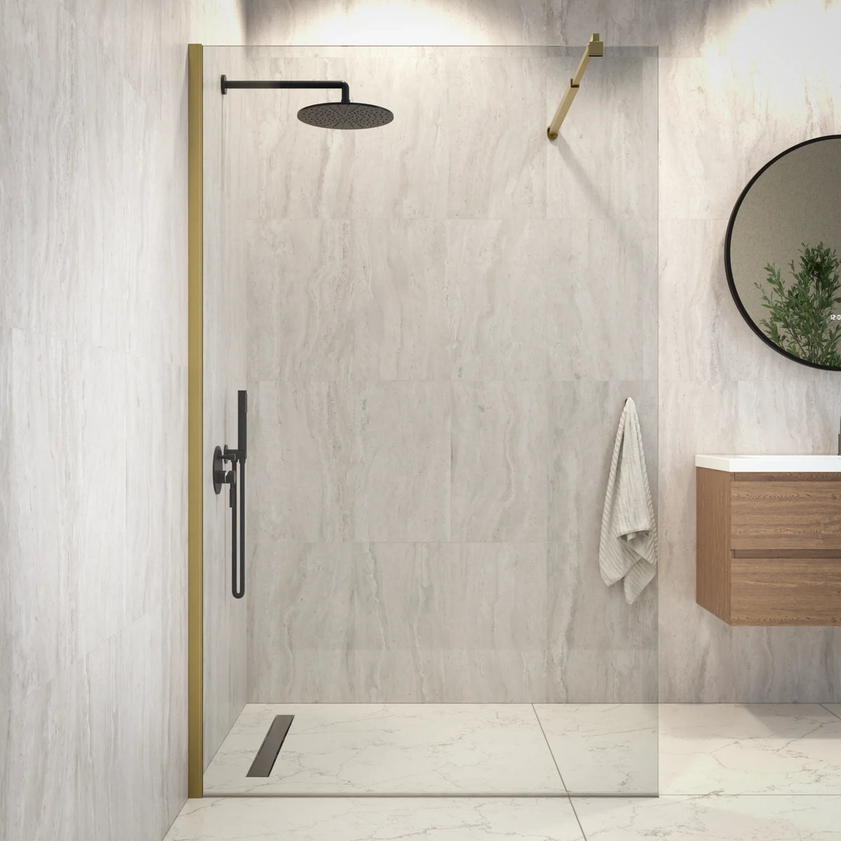 Shower screen Elva - 120x200cm