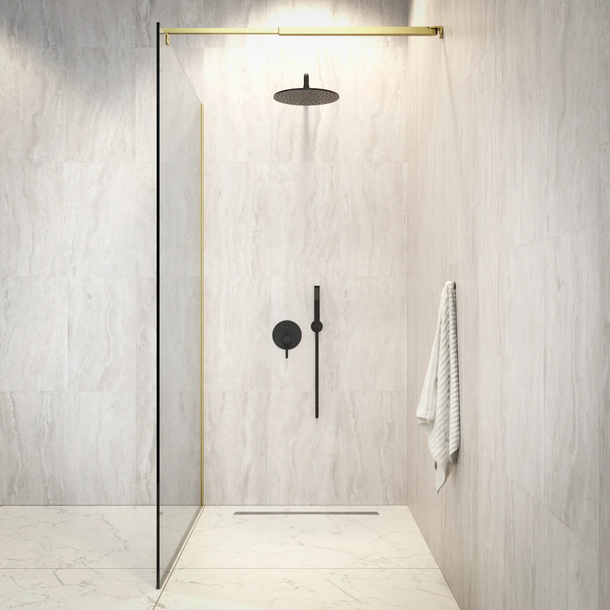 Shower screen Elva - 120x200cm