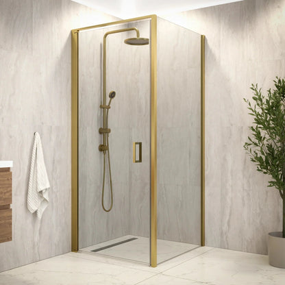 Douchecabine Vela - 90x200cm - Goud - WDtegels