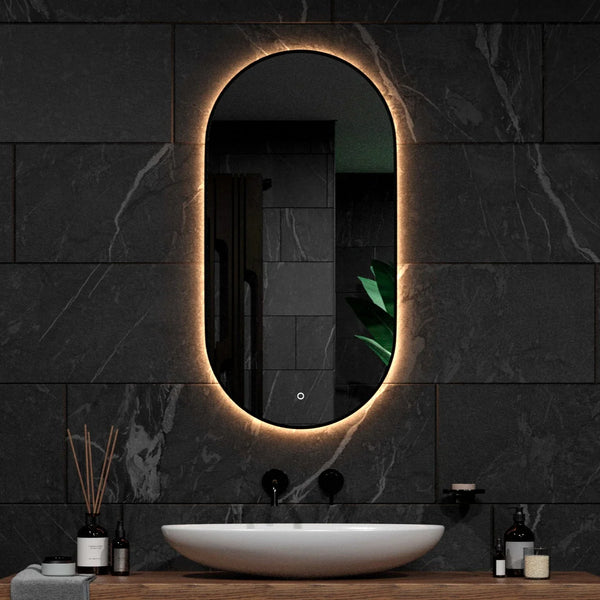 Bathroom Mirror - 120x75cm Asymmetrical - Frameless - PRE-ORDER
