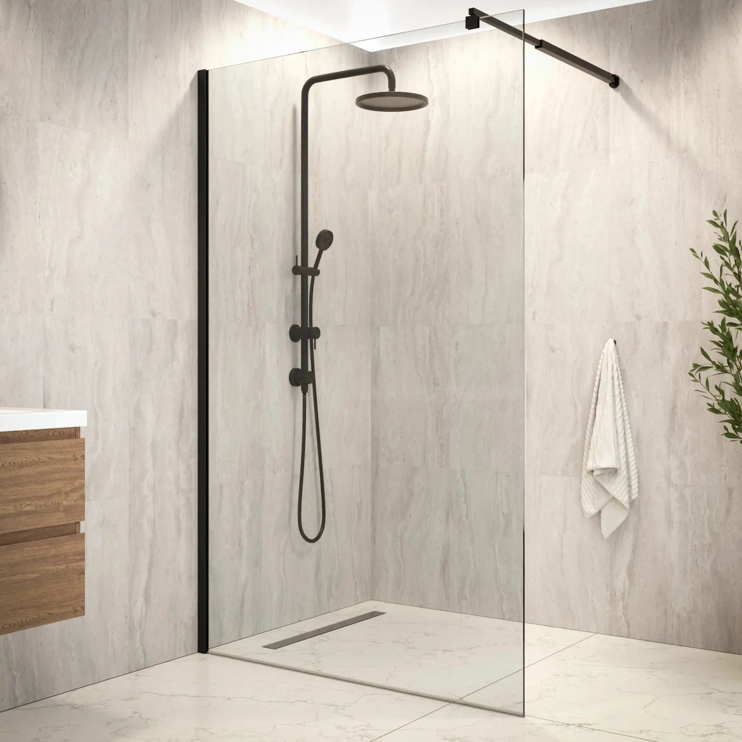 Douchewand Aris - 120x200cm - PRE-ORDER - WDtegels