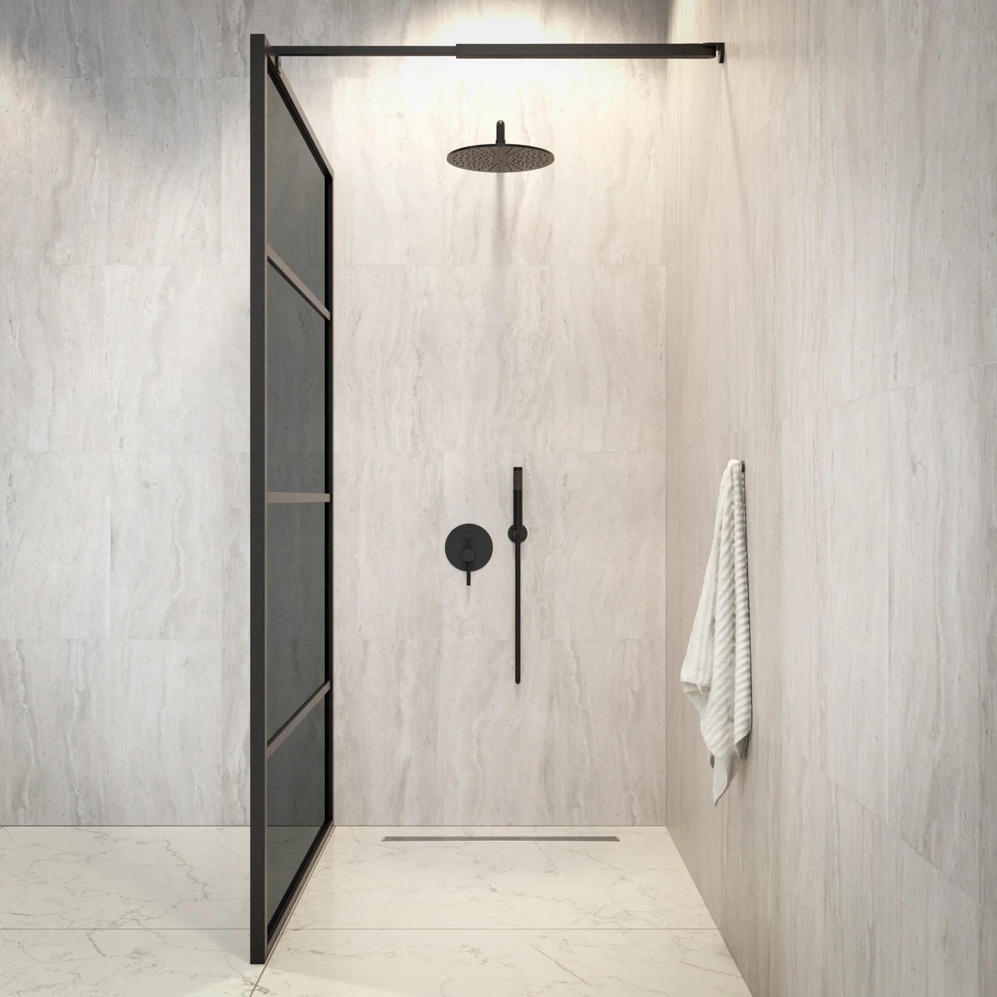 Douchewand Jula 120x200cm - WDtegels
